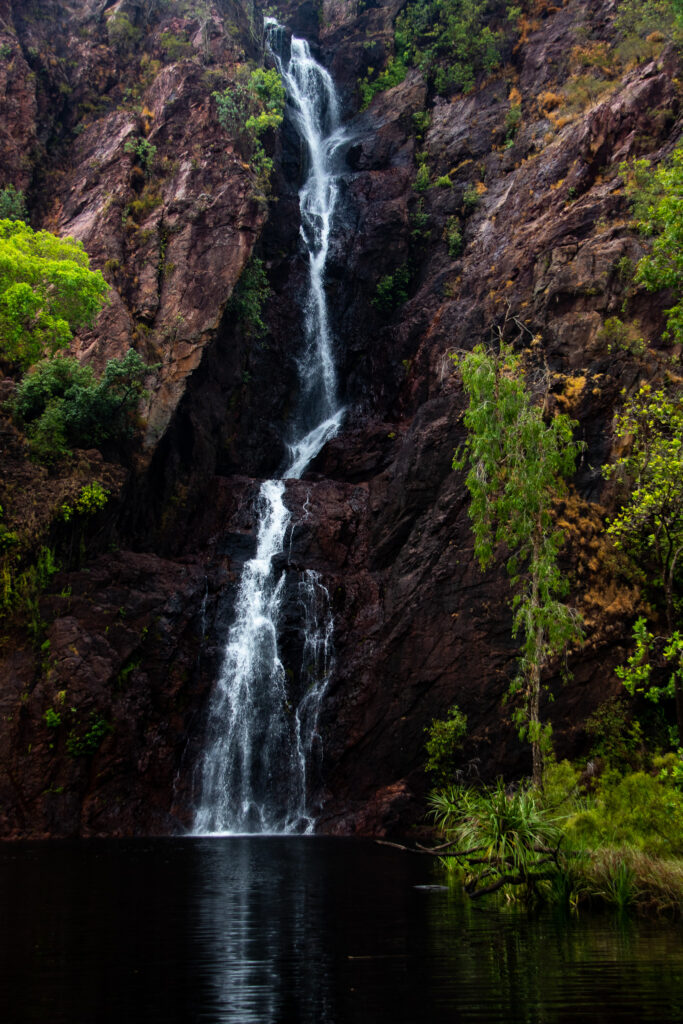 aerial view of Litchfield National Park waterfalls